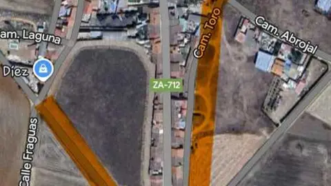 Cortes Mantenimiento de caminos rurales en Toro