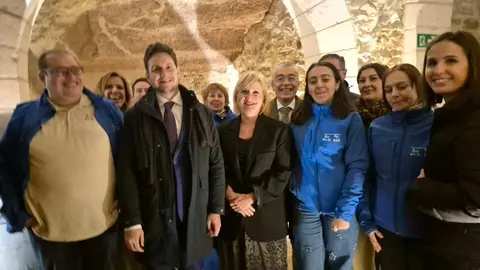 Leticia garcía visita el Programa mixto Aranda de Duero