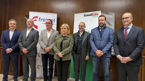 Leticia García visita Freigel en Roales del Pan