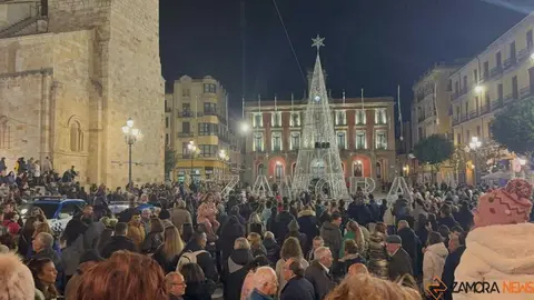 ambiente de Navidad por las calles de Zamora _3