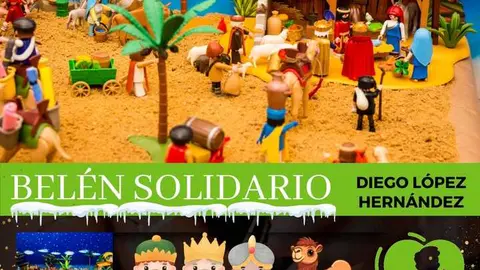 BELÉN SOLIDARIO de Diego López Hernández a favor de Corriendo con el Corazón por Hugo.