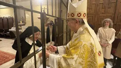 Sor Gabina cumple 25 años de vida consagrada en el convento de las Dueñas (2)