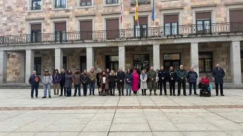 MInuto de silencio en Zamora