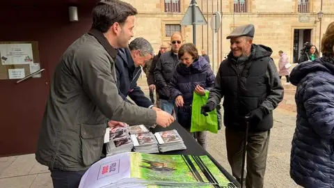 reparto de calendarios 2026 en la Diputación de Zamora 