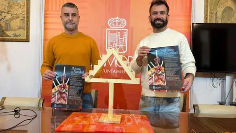 presentación ramo de navidad