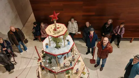 Café Reminiscemcia AFA Zamora visita belenes - imagen redes AFA Zamora