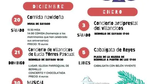 CARTEL ACTIVIDADES NAVIDEÑAS