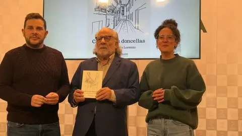 presentación Calle de las Doncellas, obra de Luciano García Lorenzo 