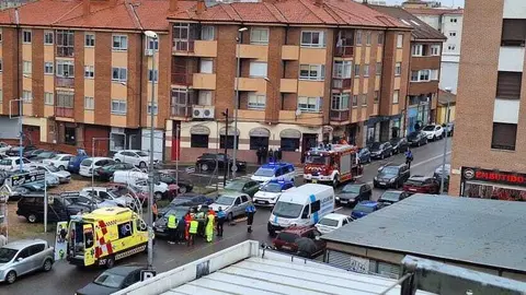 Accidente de tr&aacute;fico carretera de Salamanca - Zamora