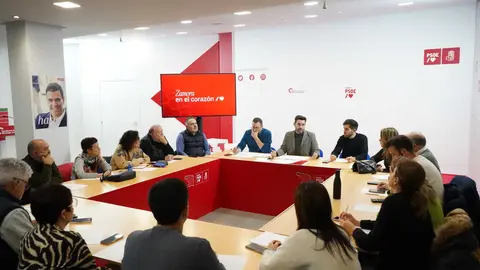 Reuniones PSOE Zamora  lista candidatura ejecuta provincial