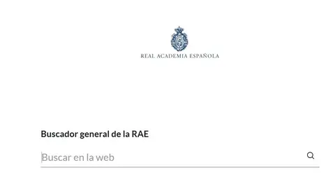 RAE Diccionario electr&oacute;nico 