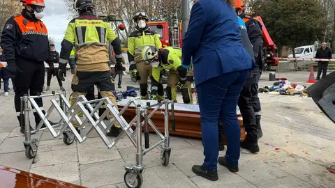 Simulacro accidente Zamora _3