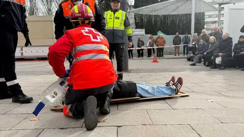 Simulacro accidente Zamora _6