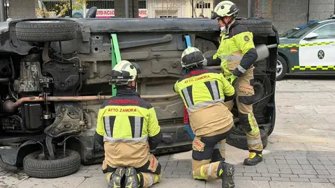 Simulacro accidente Zamora _18