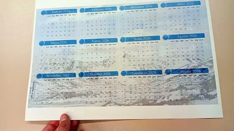 CRIOSANABRIA  entrega de calendarios 2025 en Senabr&eacute;s