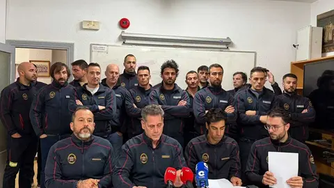 rueda de prensa Bomberos de Zamora