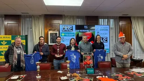 presentaci&oacute;n San Silvestre Zamora 