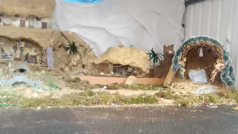 As&iacute; se han encontrado hoy el Bel&eacute;n en la Torre