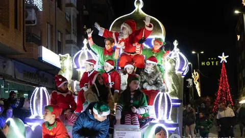 Papa Noel en Benavente. IMAGEN INTERBENAVENTE