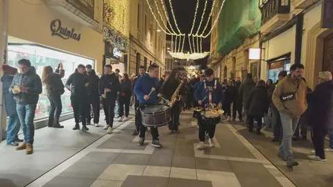 batalla de charangas en Zamora  (2)