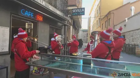 charangas por Zamora en Navidad 