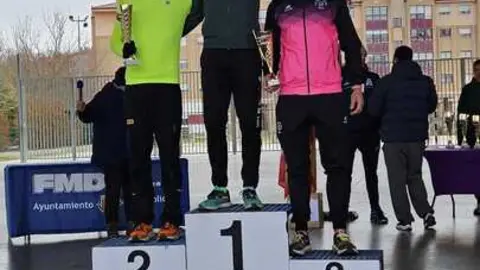 Podio Master 45 Cross de las 12 Uvas