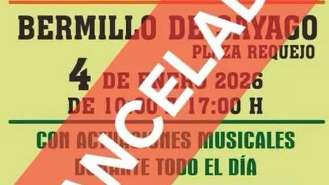 Cancelado Mercadillo Navide&ntilde;o de Bermillo de Sayago