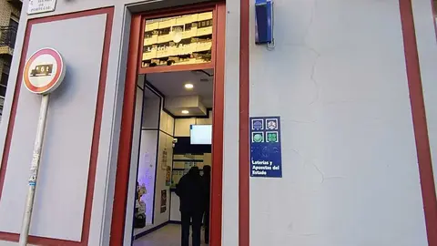 Administraci&oacute;n de Loter&iacute;a en la Avenida de Portugal