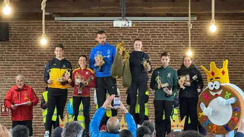 Podio Carrera del Roscon Paradinas