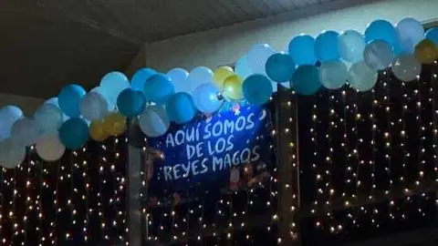 Pancarta Reyes Zamora