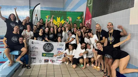 Equipo M&aacute;ster CD Nataci&oacute;n Zamora