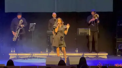 Alicia Ruiz en el tributo a Amy Winehouse