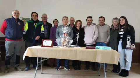 Villamayor de Campos homenaje a su enfermera - imagen redes sociles
