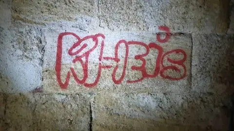 Pintadas en la muralla Zamora (1)