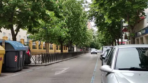 Avenida Pr&iacute;ncipe de Asturias. Imagen de archivo
