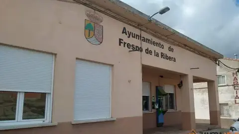 Ayuntamiento Fresno de la Ribera. Imagen de archivo