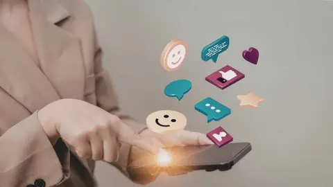 redes sociales imagen de archivo