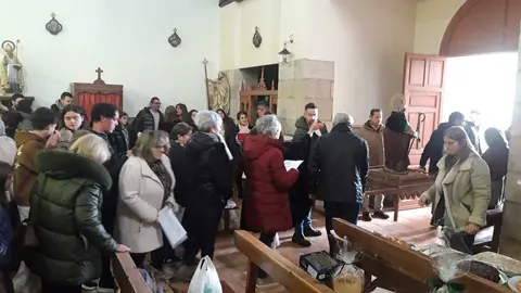 Inicio de la procesi&oacute;n en honor a San Ant&oacute;n