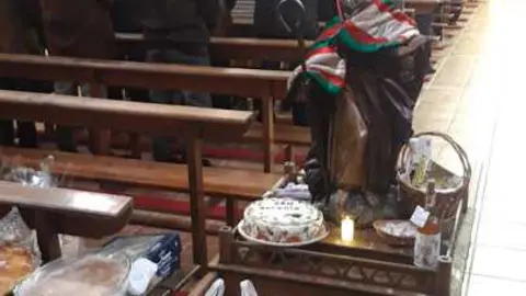 MIsa de San Ant&oacute;n en Granja de Moreruela