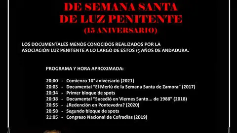 proyecci&oacute;n 15 aniversario LP