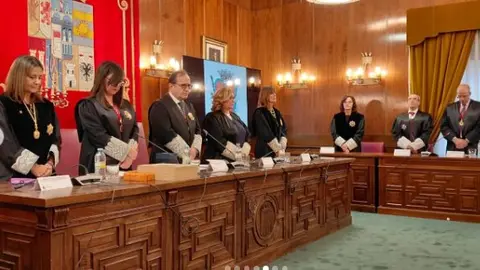 Acto de abogados. Foto Diputaci&oacute;n de Zamora