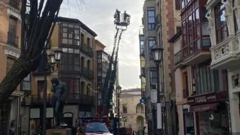 bomberos en Plaza Sagasta  (2)