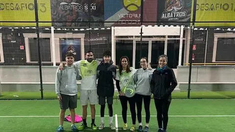 Equipo AB Club de P&aacute;del Caja Rural de MLP categor&iacute;a Oro