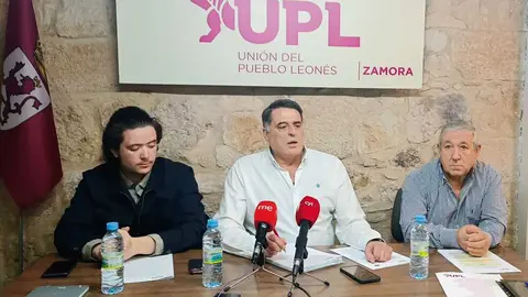 UPL en rueda de prensa para valorar la legislatura