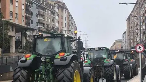 Los tractores toman Zamora