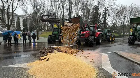 Los tractores toman Zamora_21