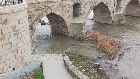 R&iacute;o Duero a su paso por Zamora