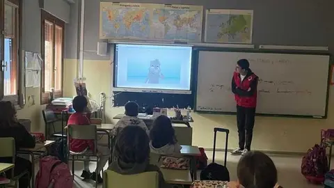 Cruz Roja Zamora talleres escolares 'Aqualog&iacute;a' - imagen redes