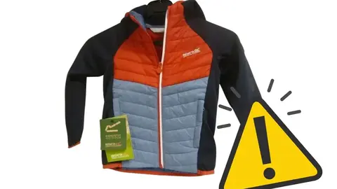Anorak infantil marca francesa - imagen FACUA