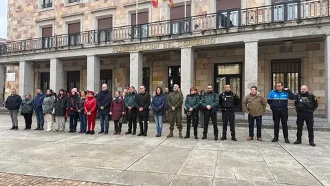 minuto de silencio en Zamora